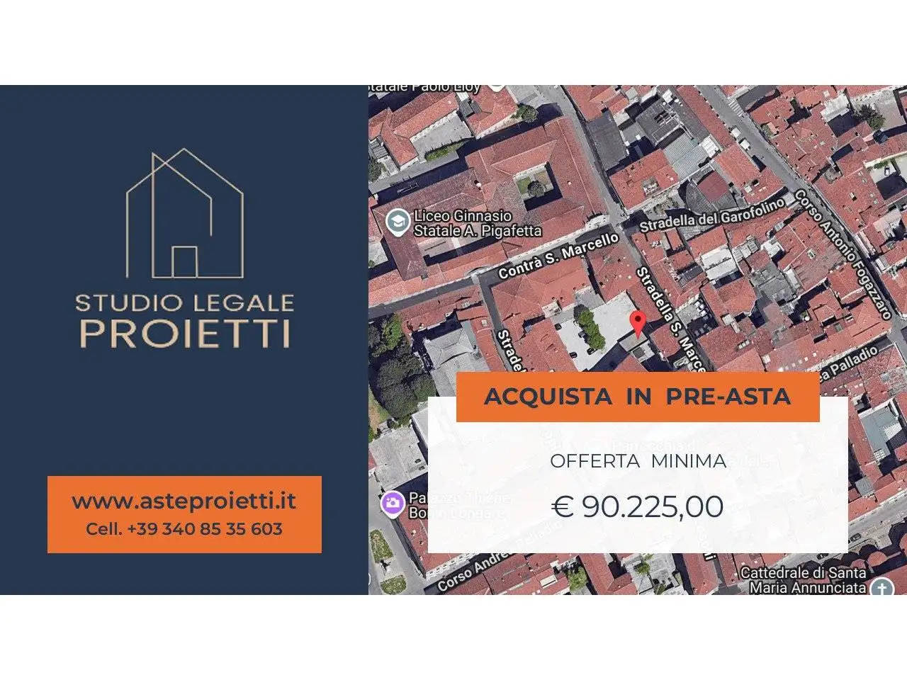 Appartamento in asta a Vicenza