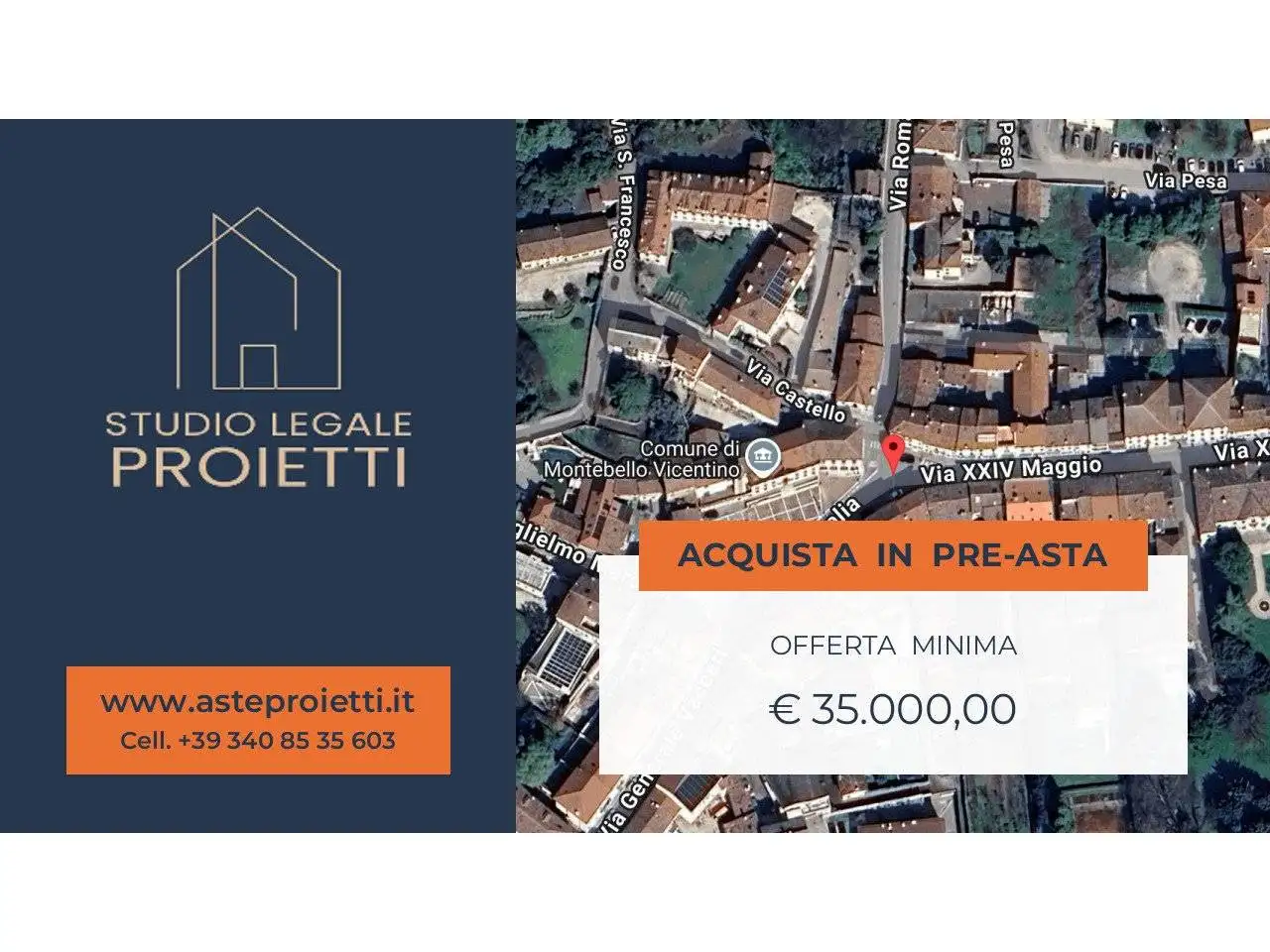 Appartamento in asta a Montebello Vicentino