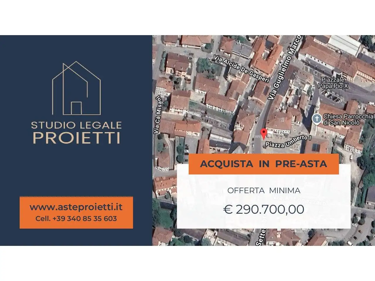 Appartamento in asta a Camisano Vicentino