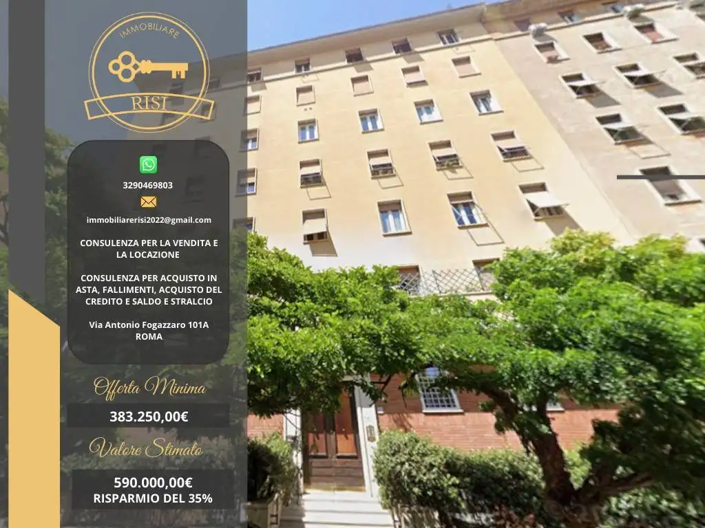 Appartamento in asta a Roma