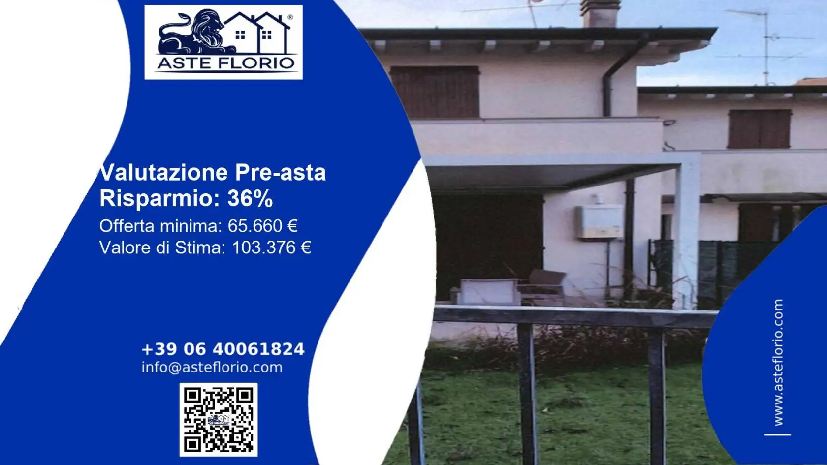 Villetta a schiera in asta a Commessaggio