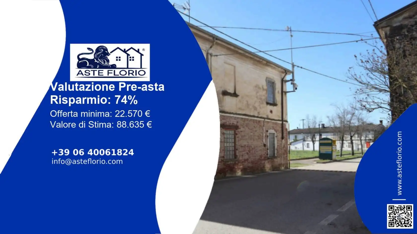 Appartamento in asta a Rosasco