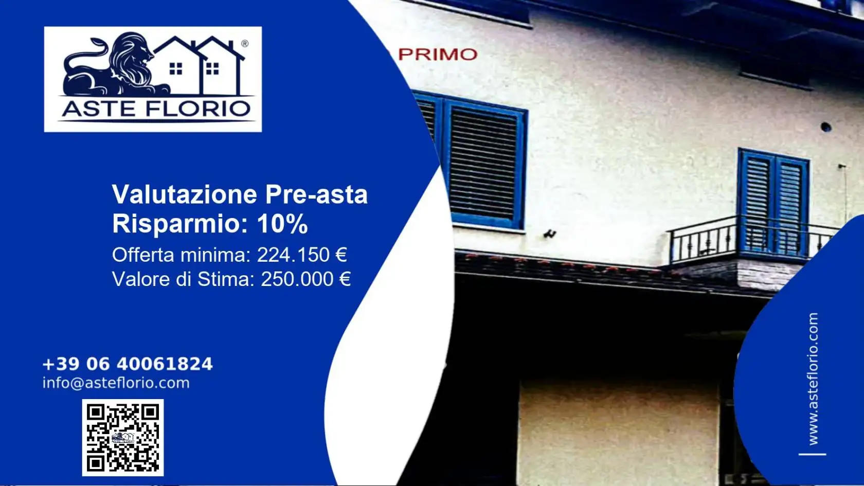 Villa in asta a Vallefoglia