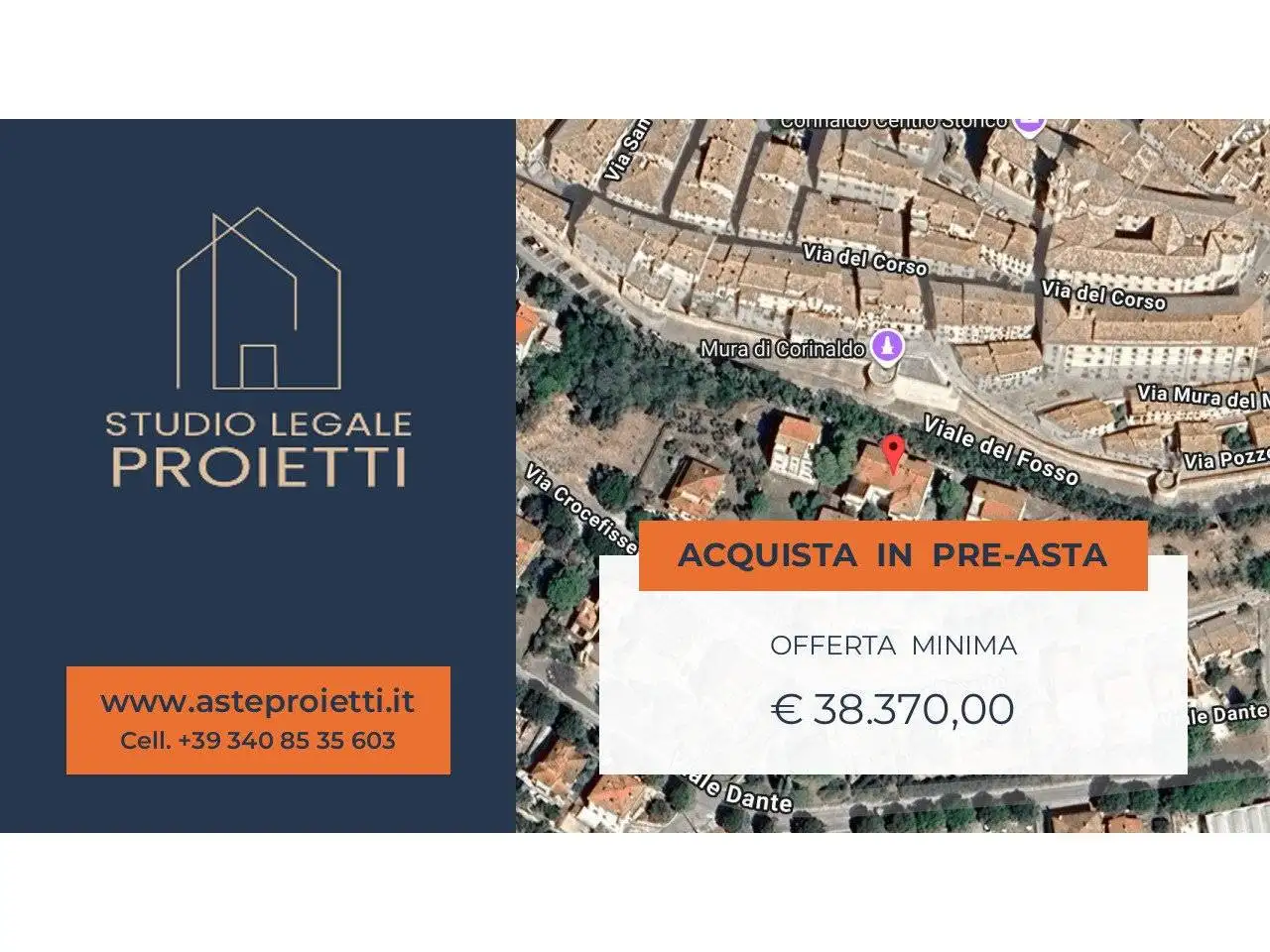 Appartamento in asta a Corinaldo