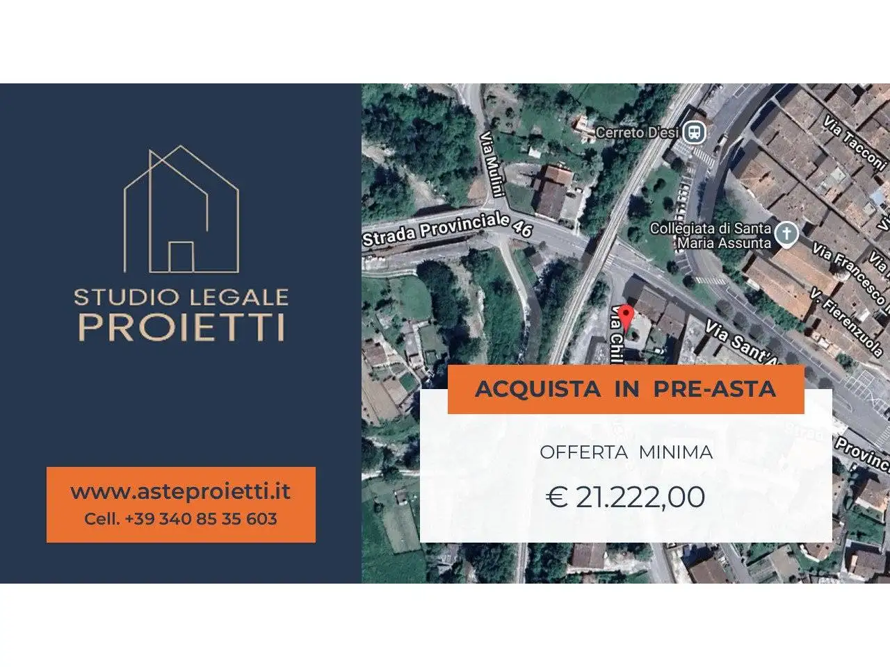 Appartamento in asta a Cerreto d'Esi