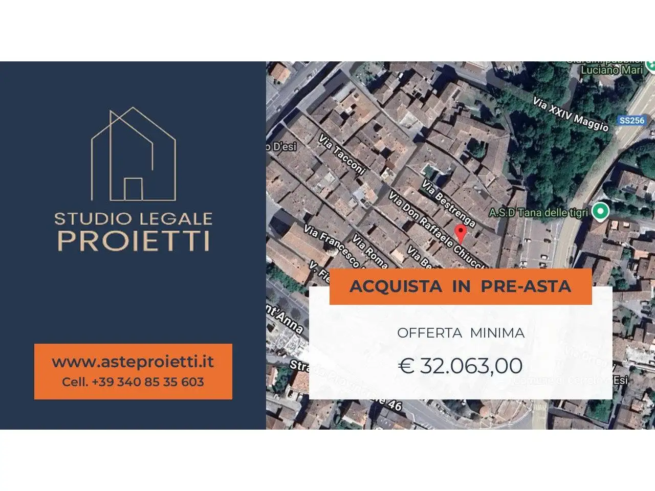 Appartamento in asta a Cerreto d'Esi