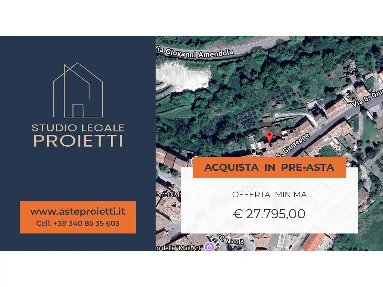 Appartamento in asta a Montecarotto