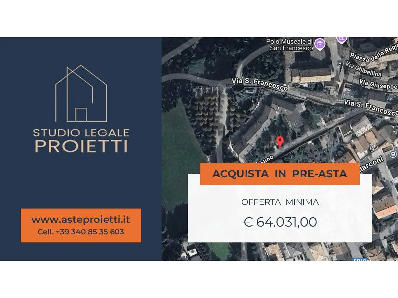 Appartamento in asta a Montefiore dell'Aso