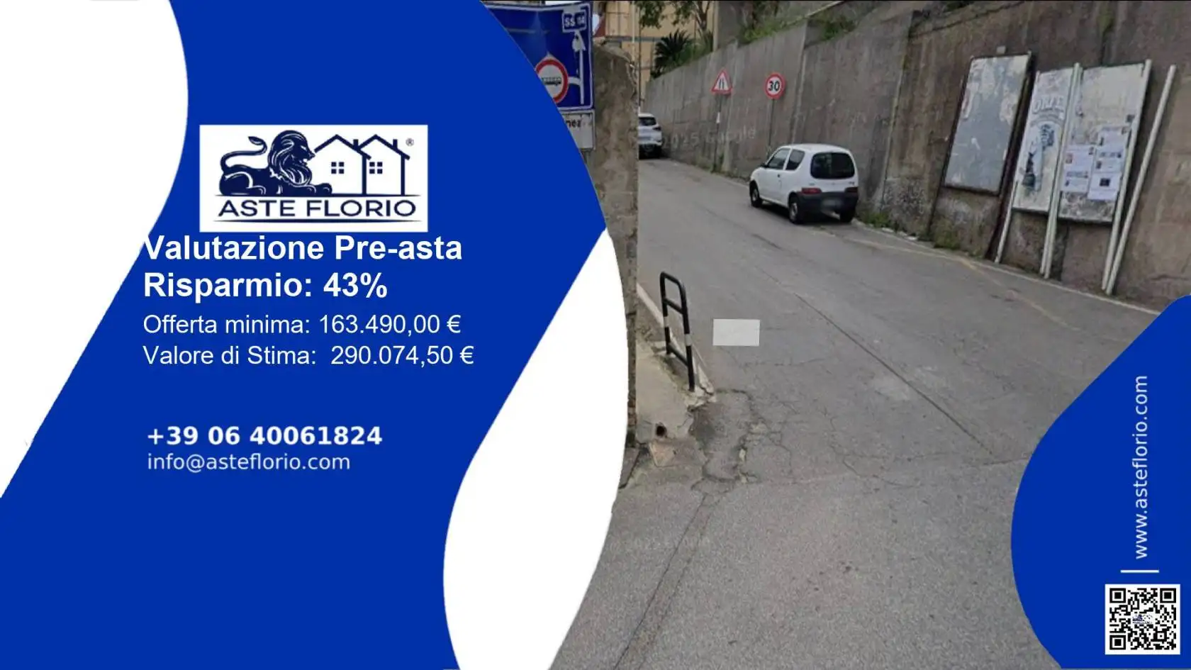 Villetta a schiera in asta a Santa Teresa di Riva