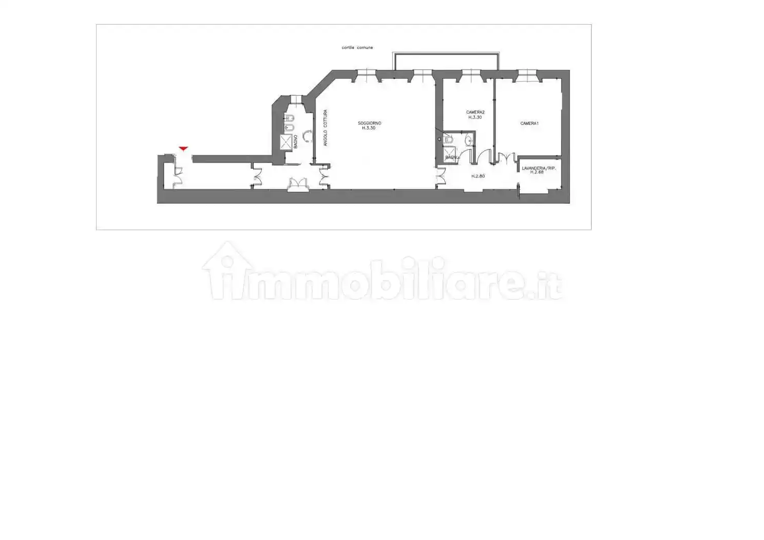 Trilocale via Palestro, Palestro, Milano - foto 2