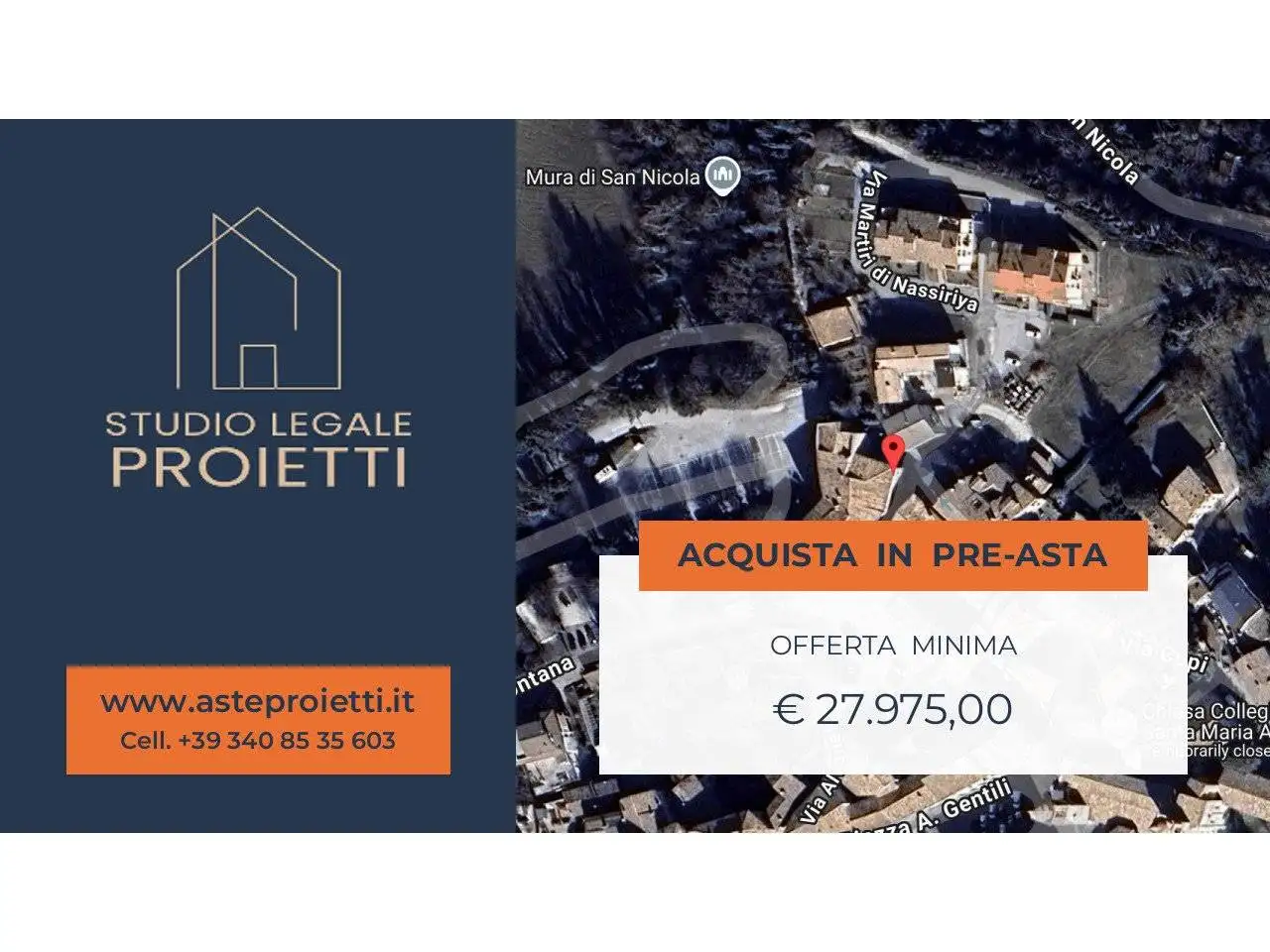 Appartamento in asta a San Ginesio