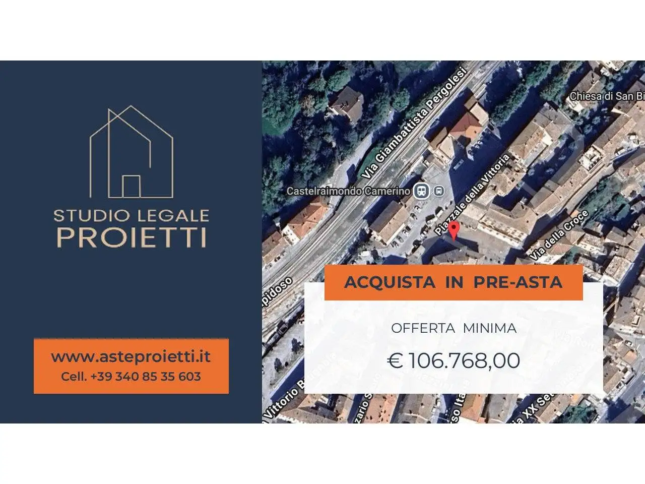 Appartamento in asta a Castelraimondo