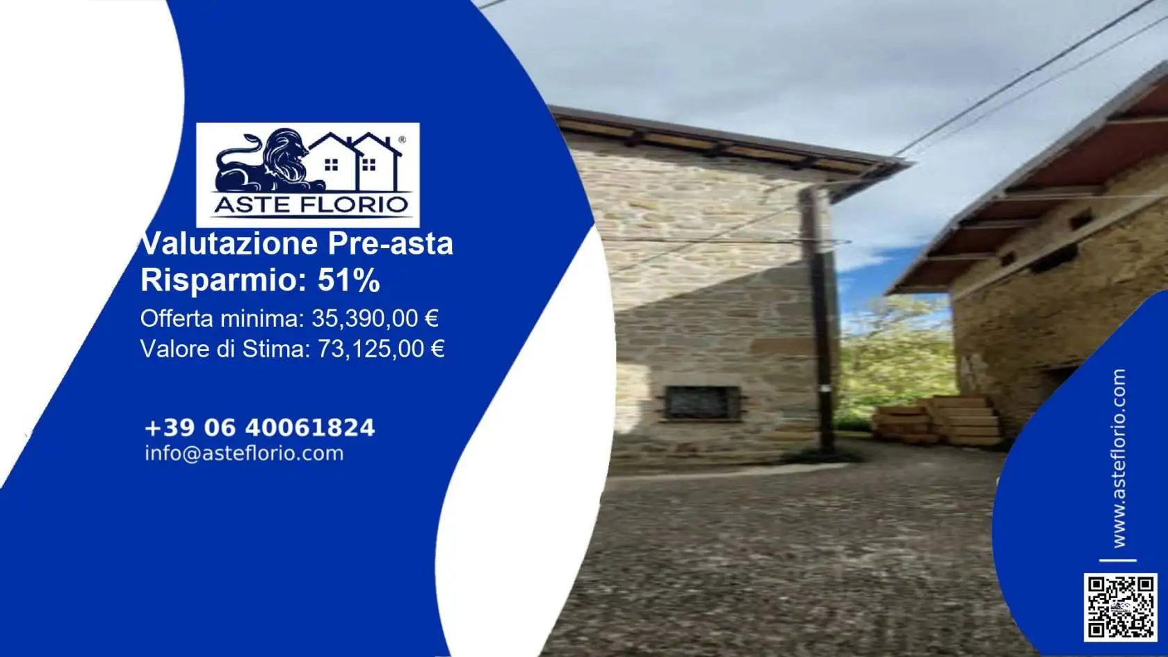 Appartamento in asta a Roccafluvione
