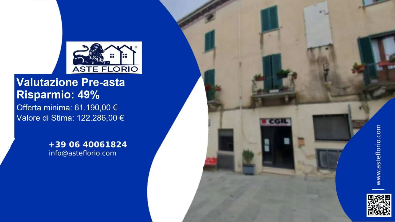 Appartamento in asta a Campagnatico