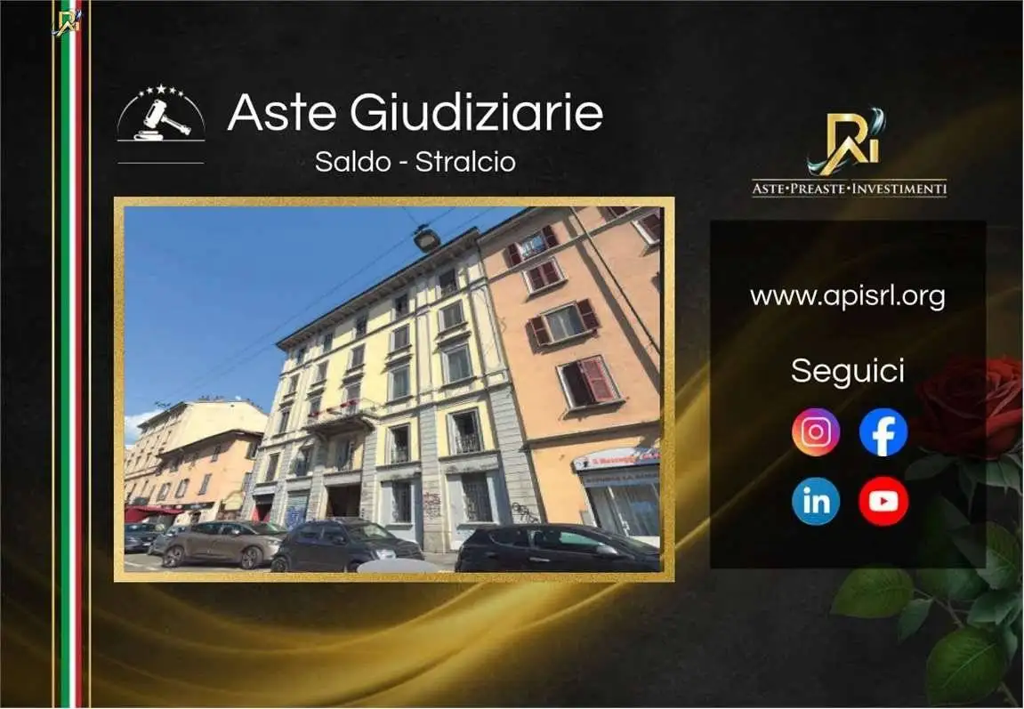 Appartamento in asta a Milano