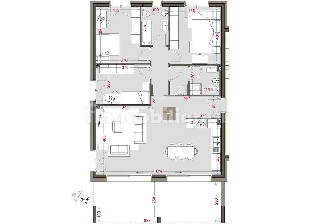 Quadrilocale via Belvedere 1, Centro, Anzano del Parco - foto 4