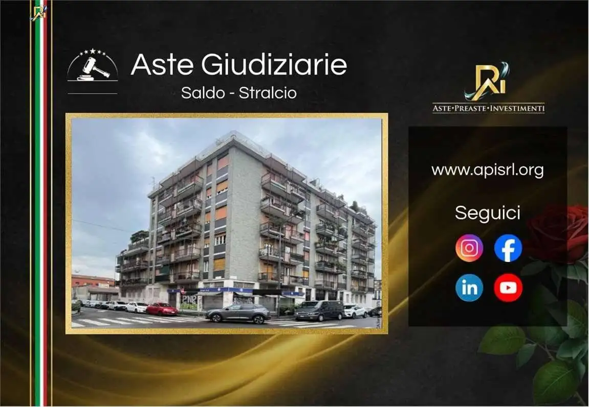 Appartamento in asta a Milano