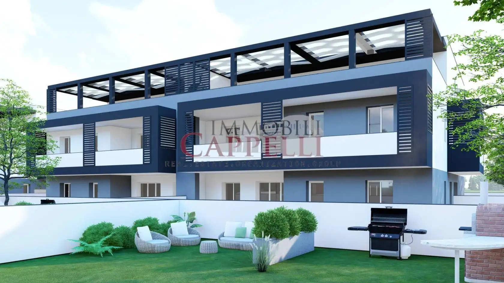 Quadrilocale via Giuseppe Marchetti, Buscherini - Pianta, Forlì - foto 2