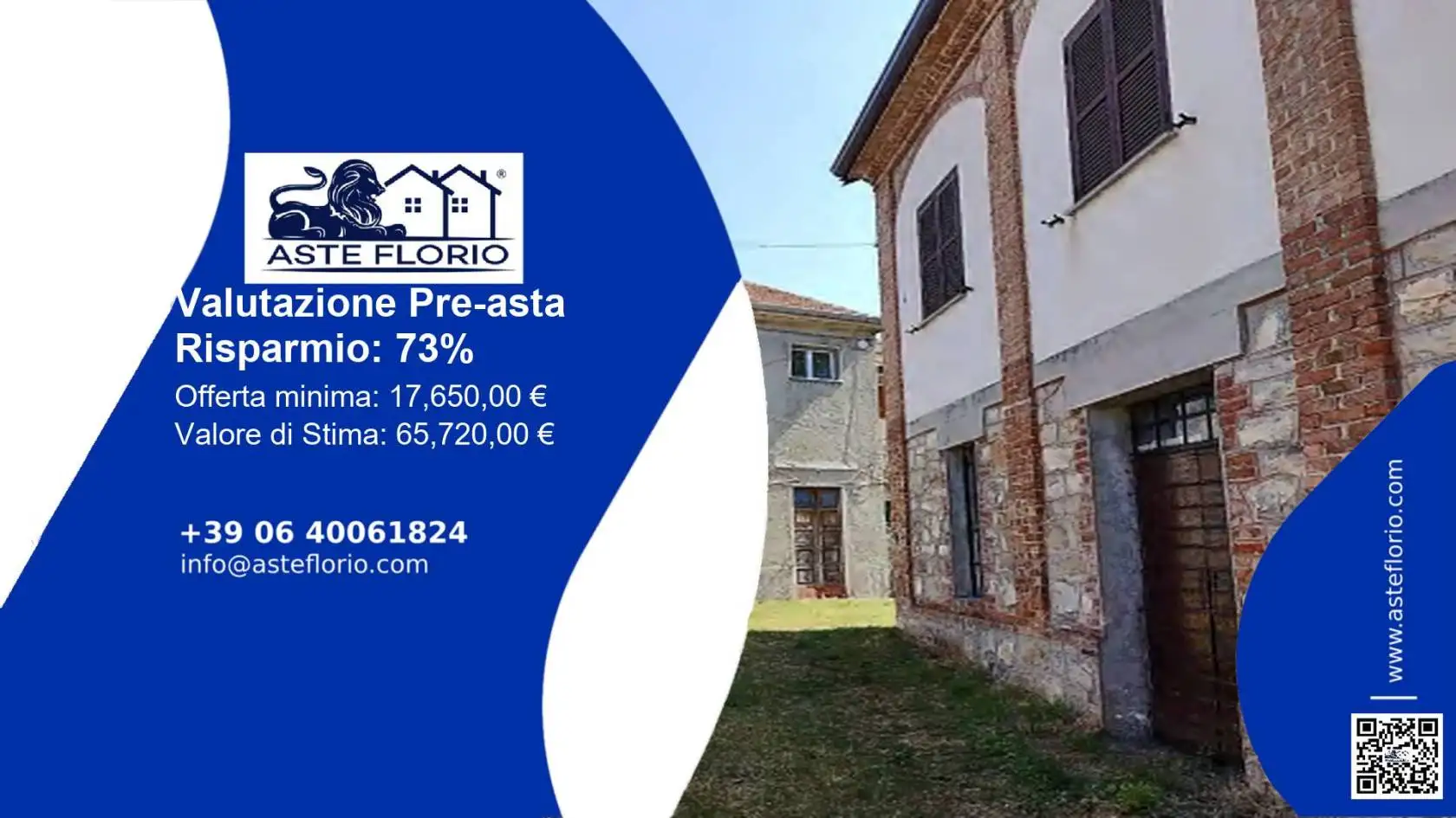 Appartamento in asta a Cantalupo Ligure