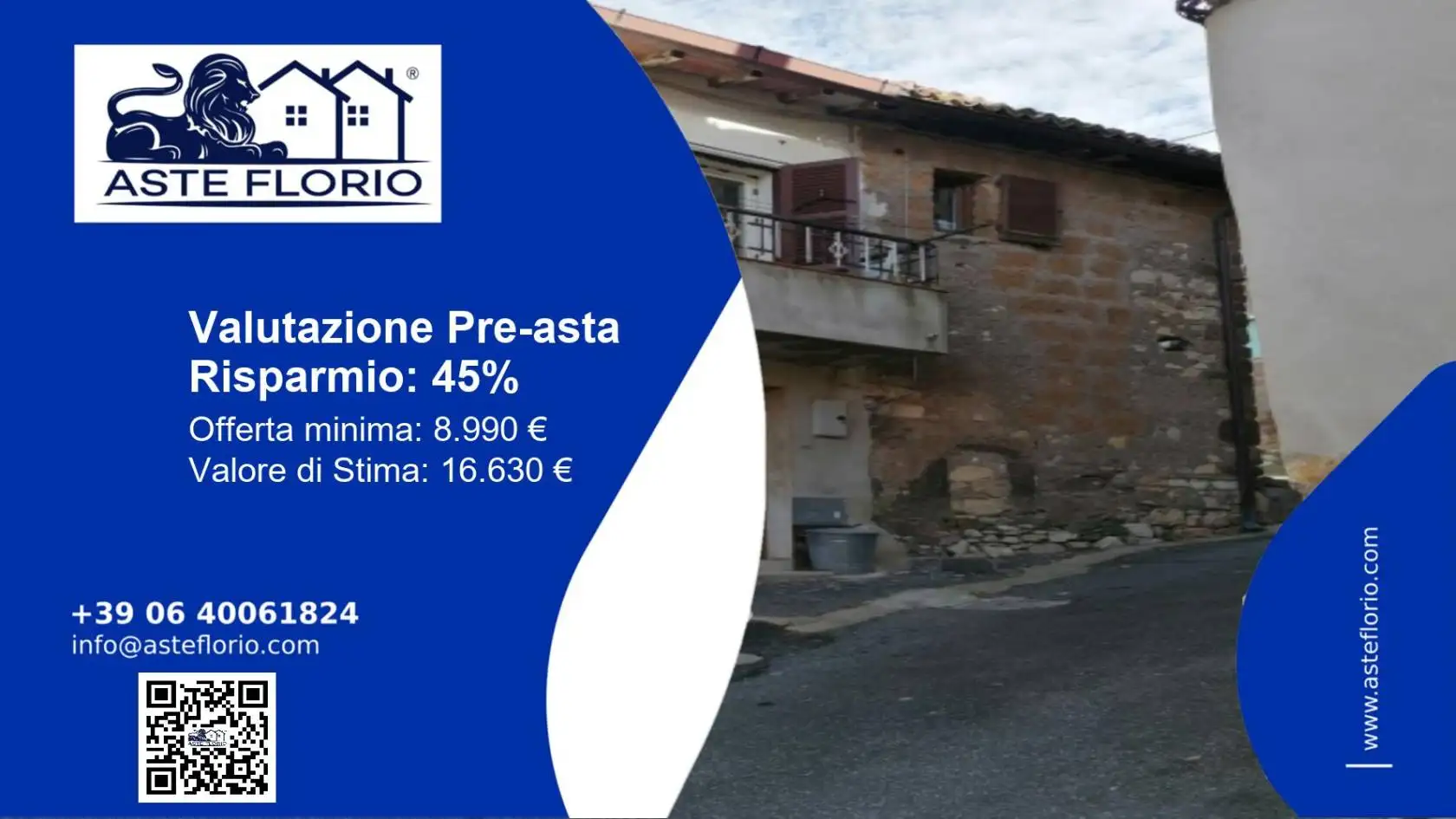 Appartamento in asta a Villa San Giovanni in Tuscia