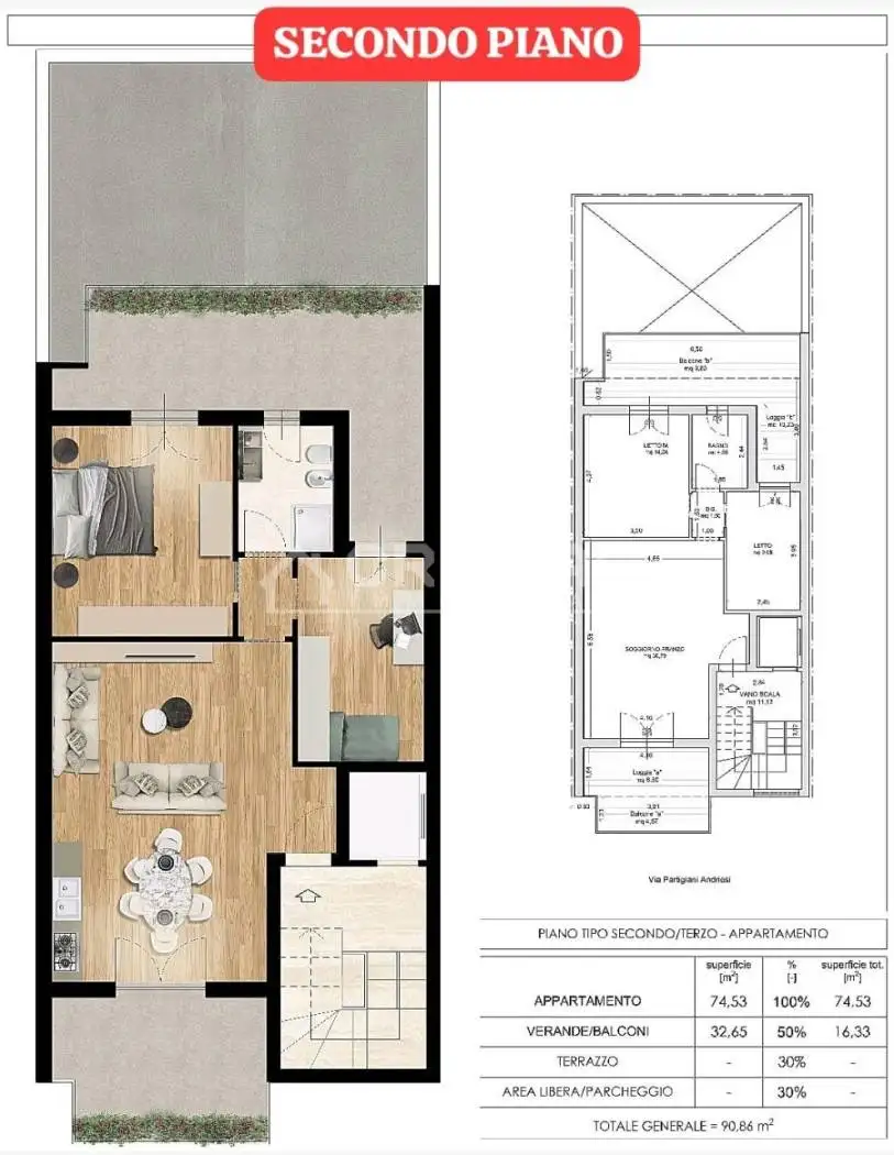 Trilocale via Partigiani andriesi 60, Santa Maria Vetere, Andria - foto 3