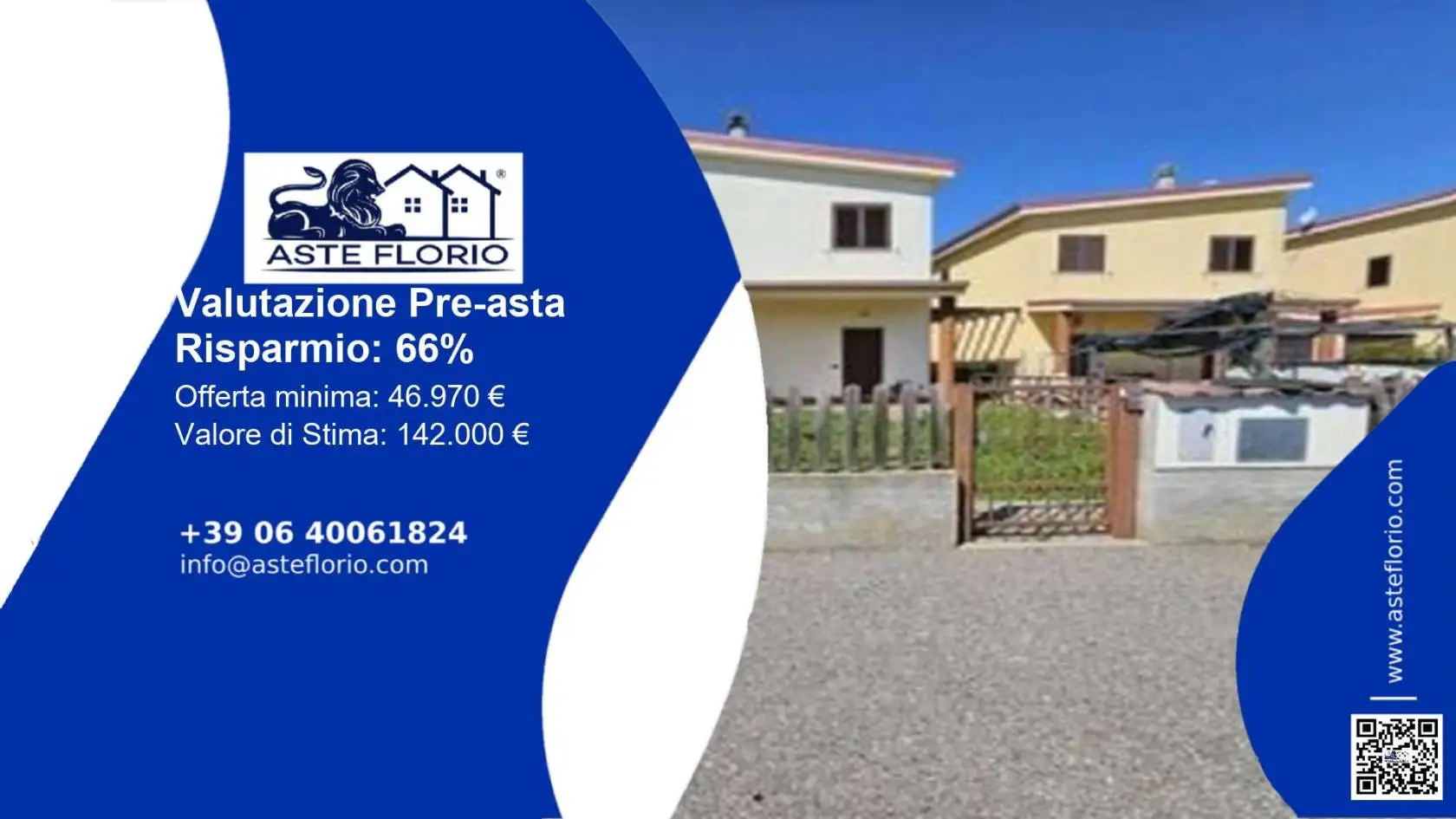 Villa in asta a Crotone