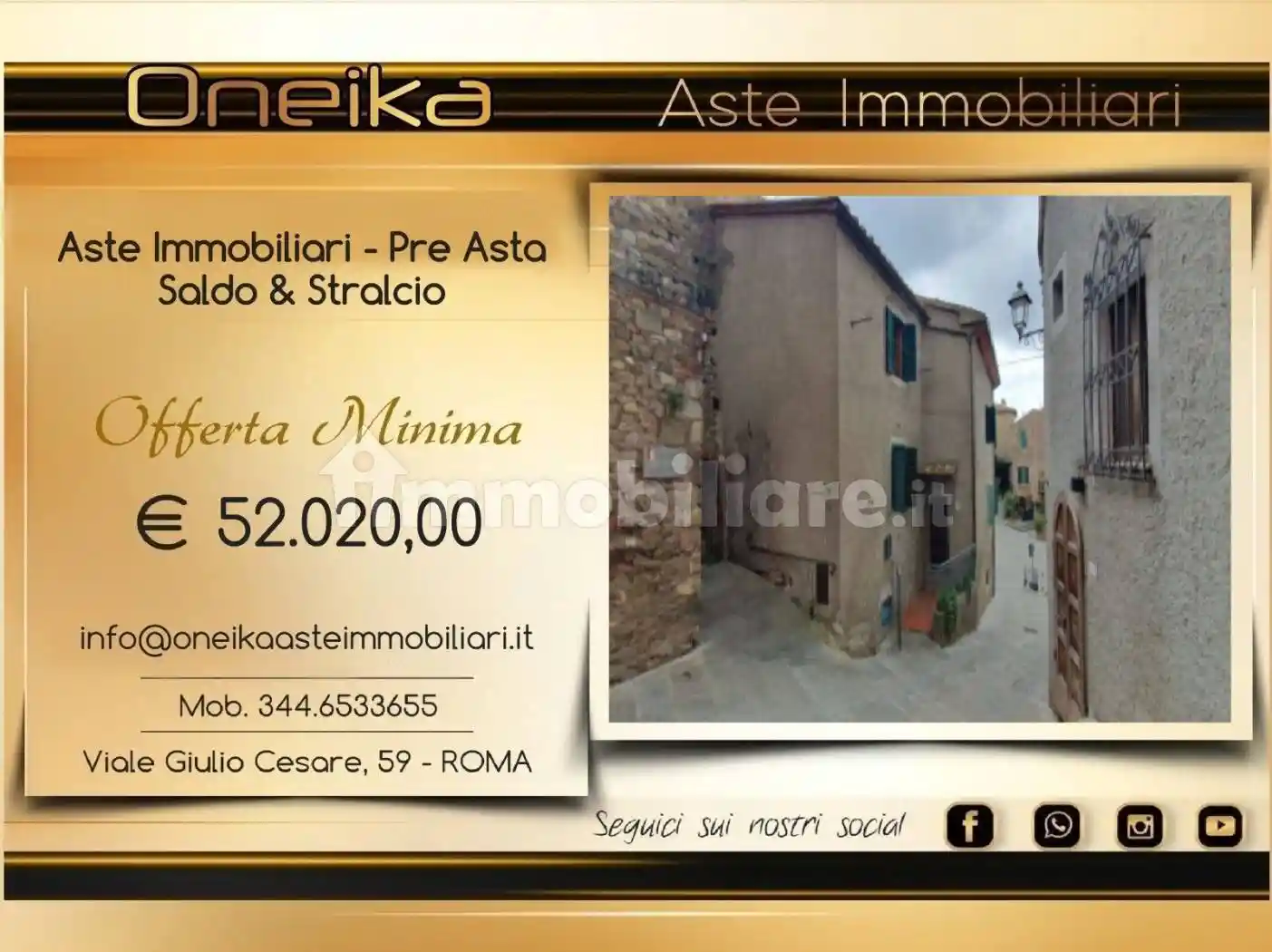Appartamento in asta a Campagnatico