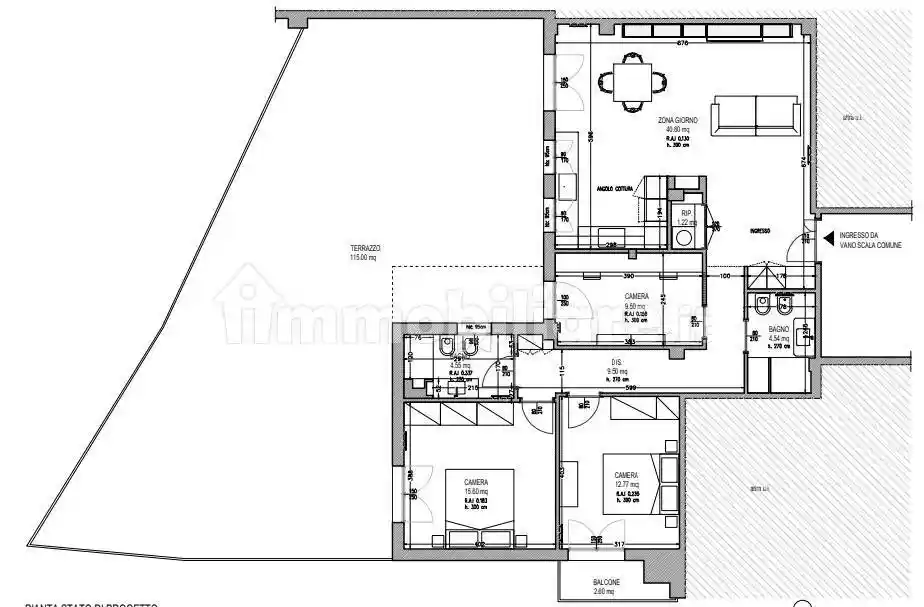 Appartamento via Saragozza, Saragozza fuori Porta, Bologna - foto 2