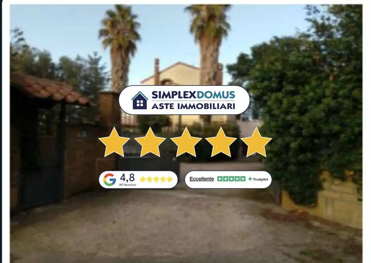 Villa in asta a Viterbo