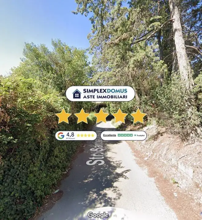 Villa in asta a Viterbo