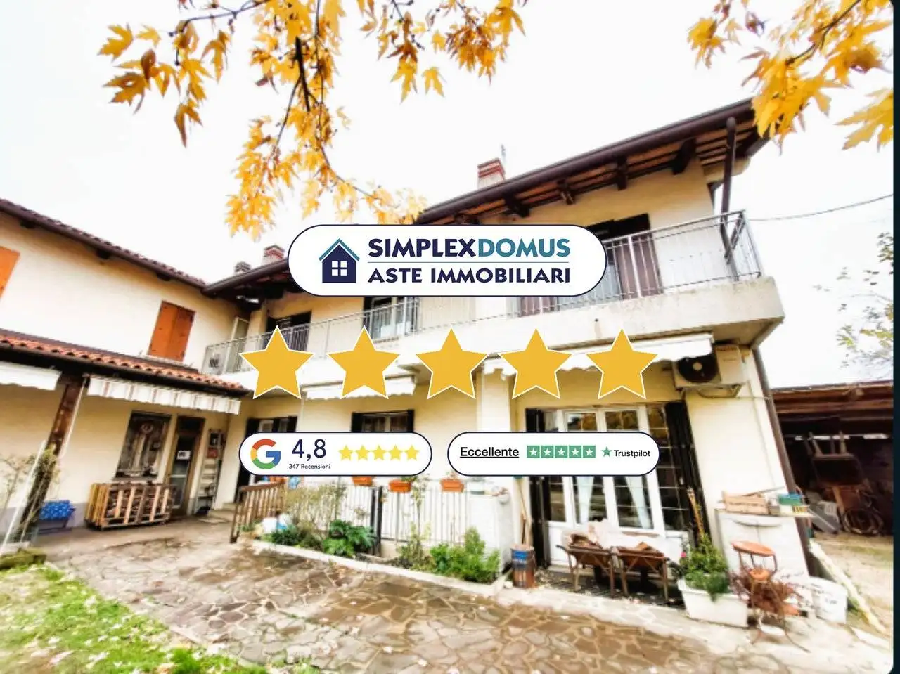 Villa in asta a Udine