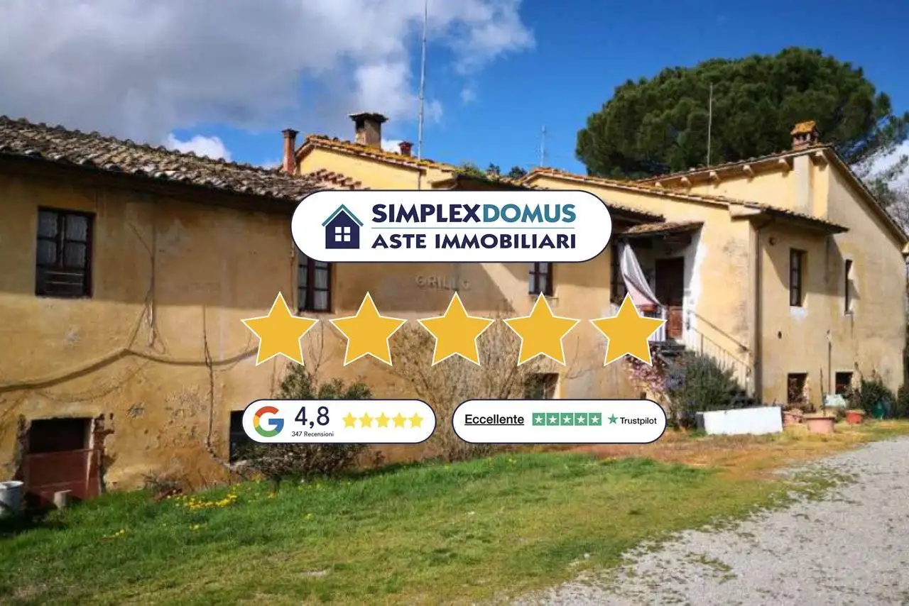 Villa in asta a Castelnuovo Berardenga