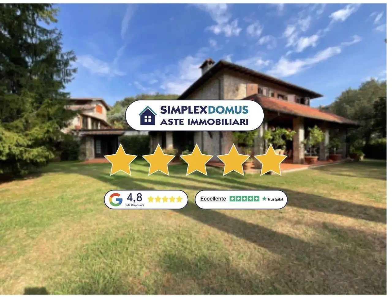 Villa in asta a Agliana