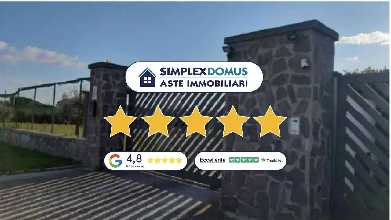 Villa in asta a Viterbo