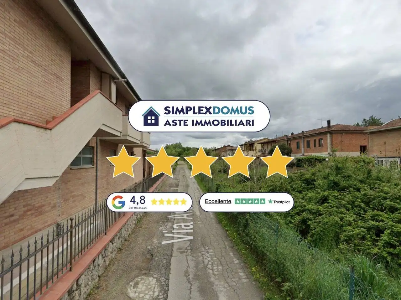 Appartamento in asta a Asciano