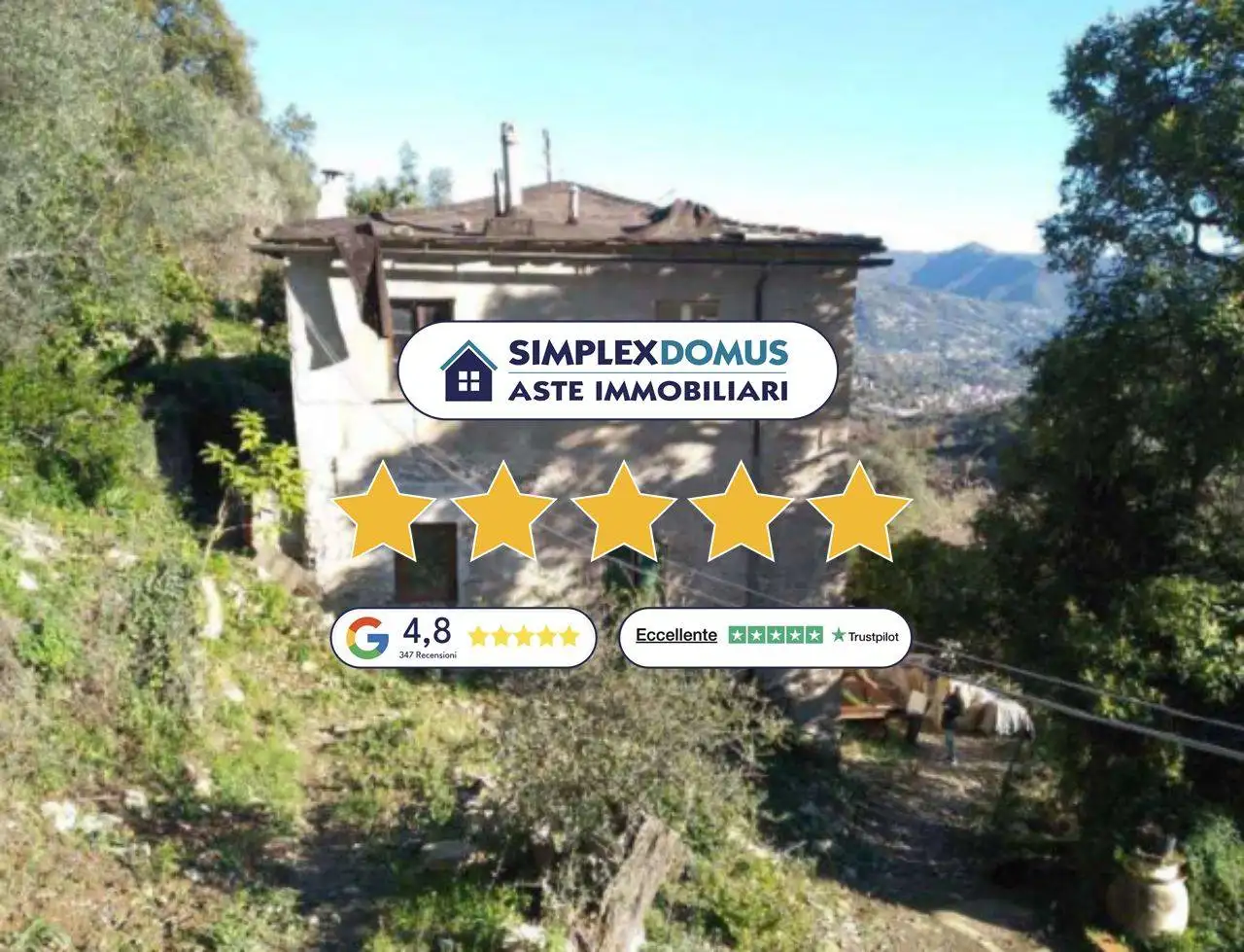 Appartamento in asta a Camogli