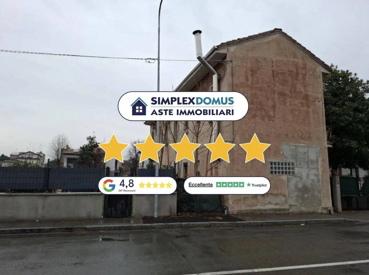 Villa in asta a Busto Arsizio