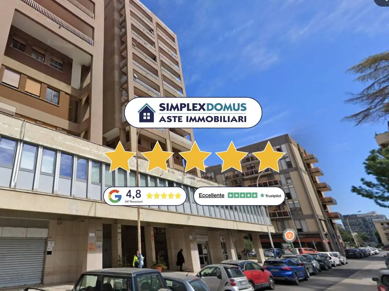 Villa in asta a Taranto