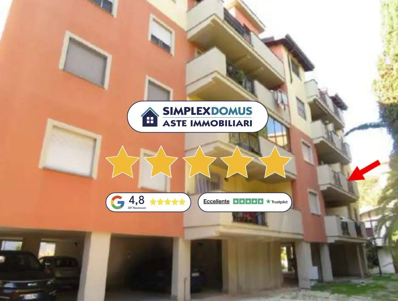 Appartamento in asta a Tarquinia