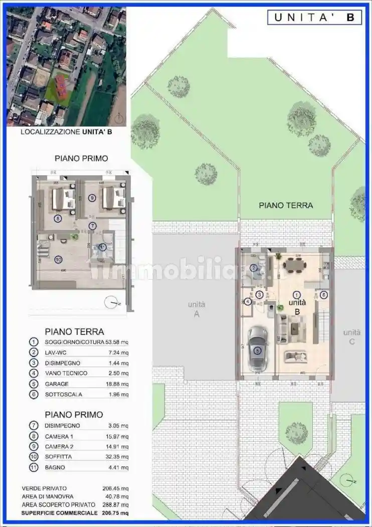 Villa bifamiliare via Primo Gasparini, Centro, Ponte San Nicolò - foto 4