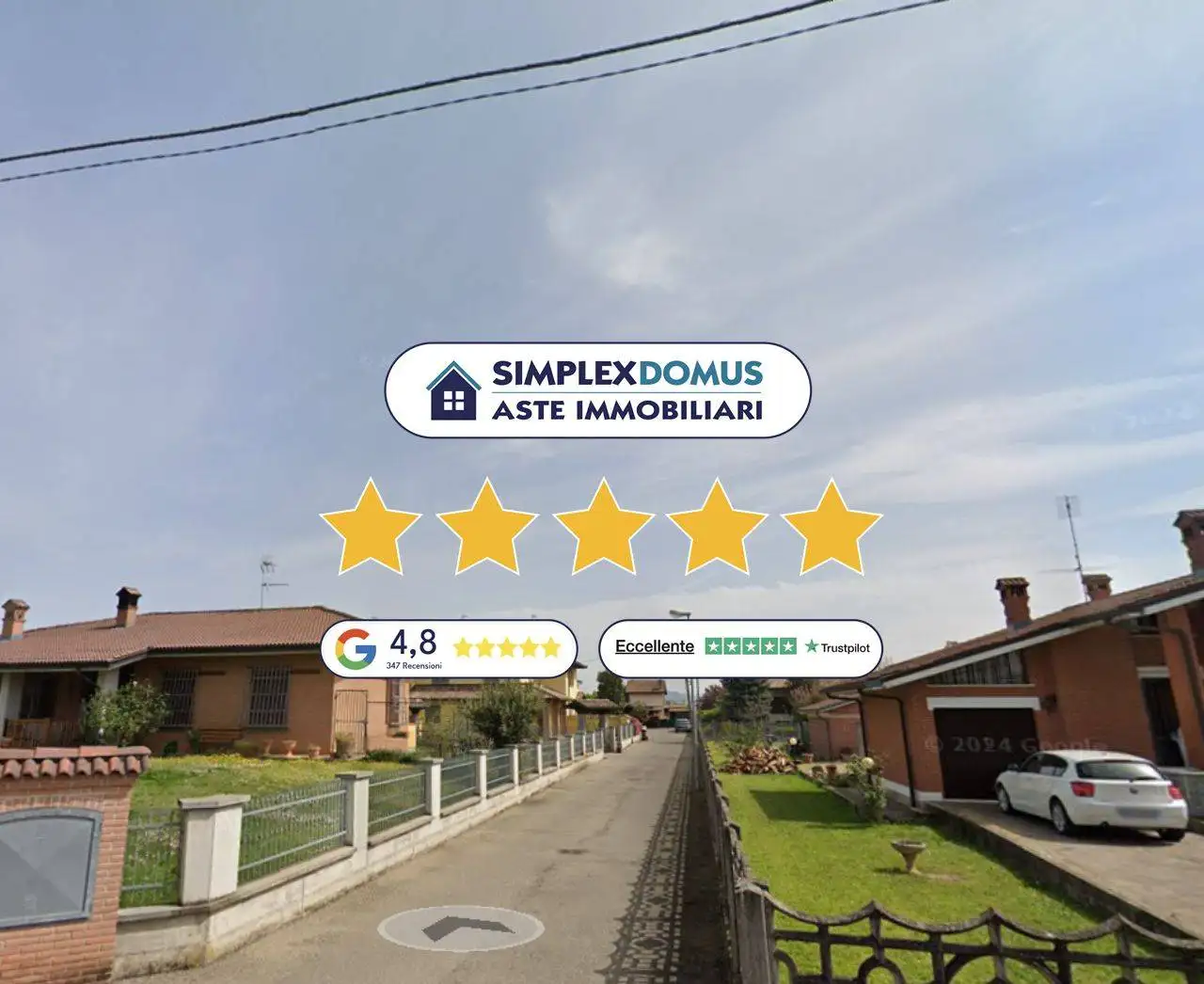Villa in asta a Tortona