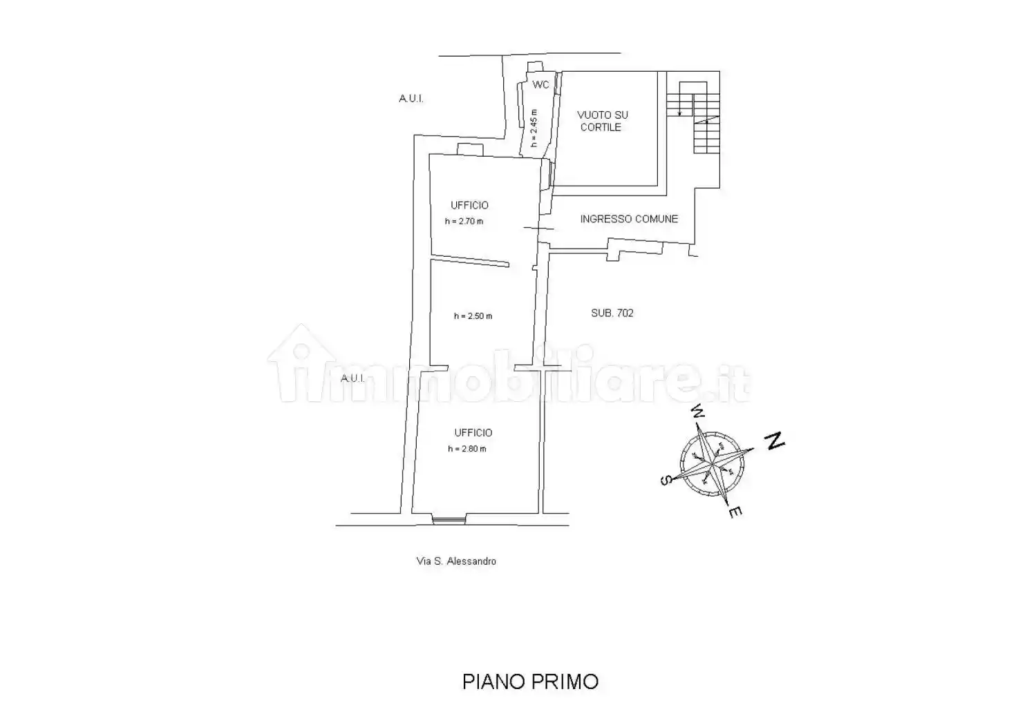 Bilocale via Sant'Alessandro 44A, Centro, Bergamo - foto 2