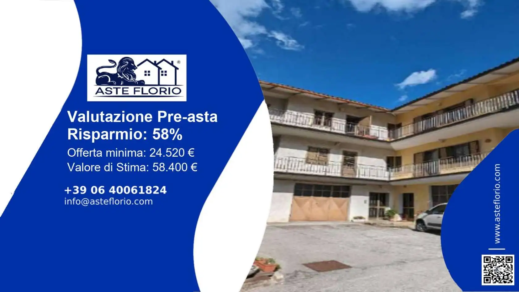Appartamento in asta a Serravalle di Chienti