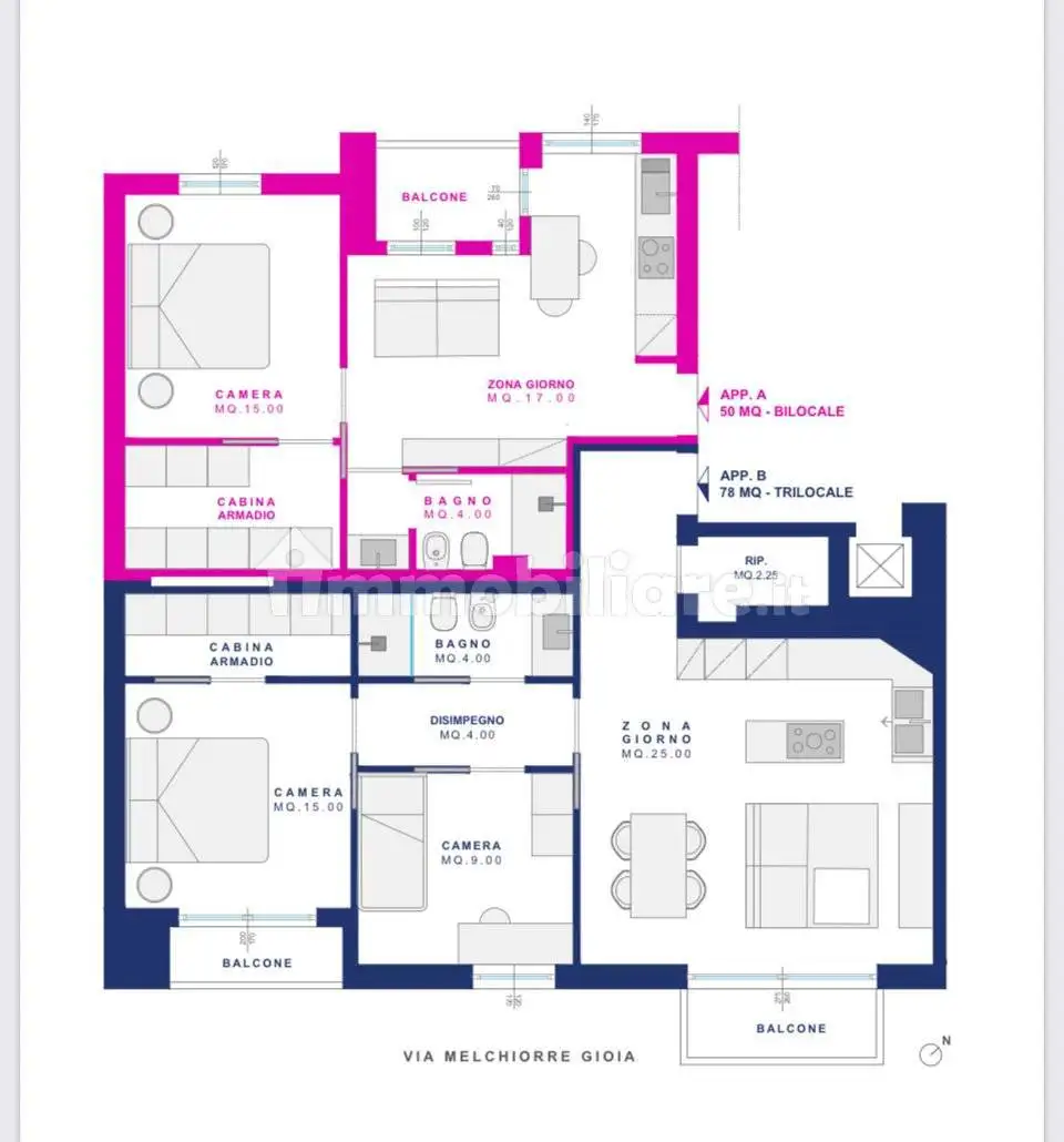 Appartamento in vendita a Milano