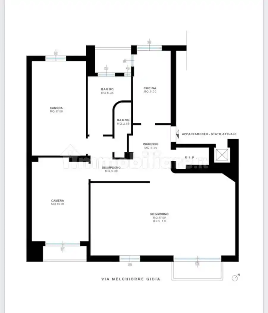 Quadrilocale via Melchiorre Gioia 33, Melchiorre Gioia, Milano - foto 2