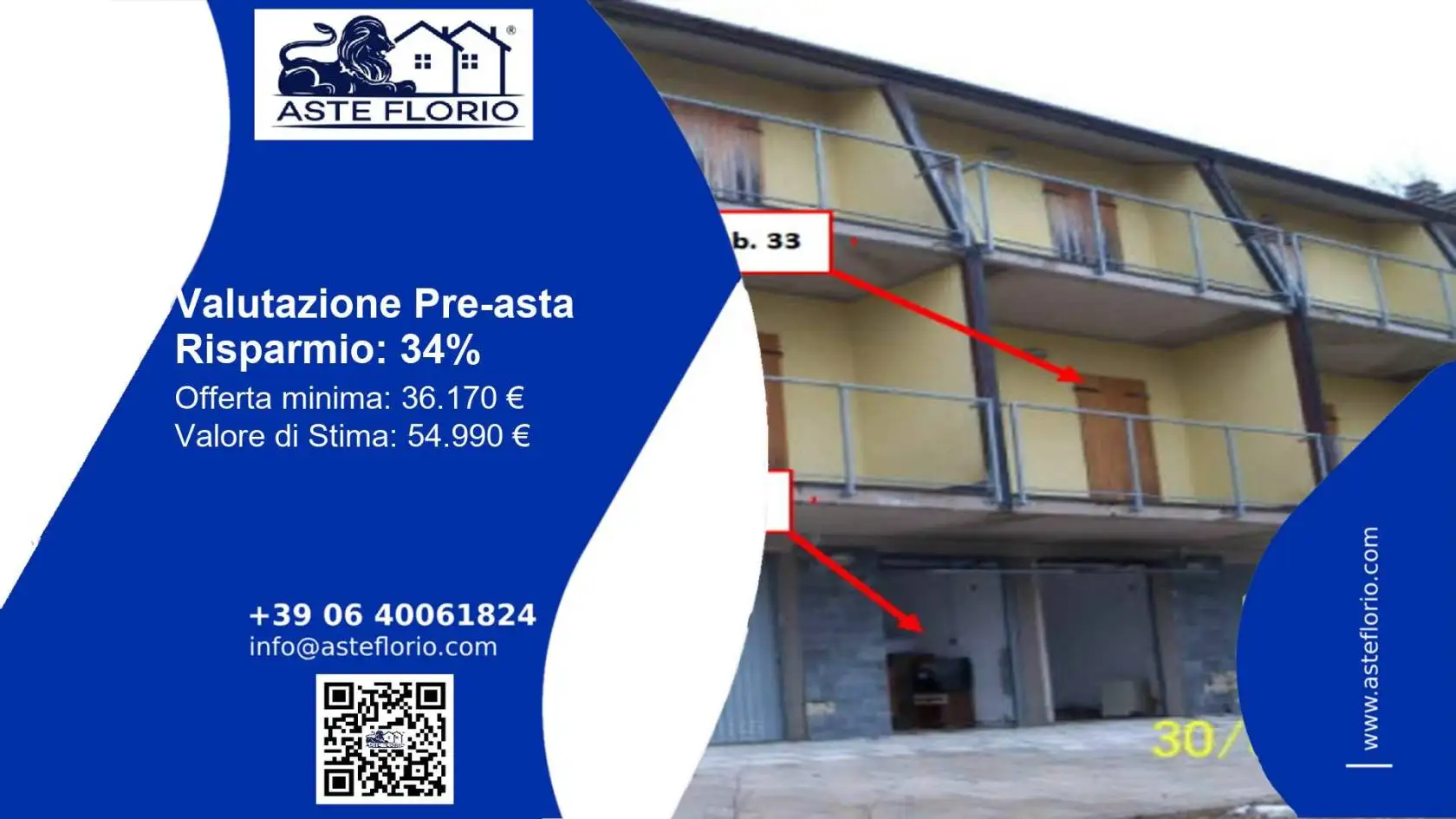 Appartamento in asta a Fivizzano