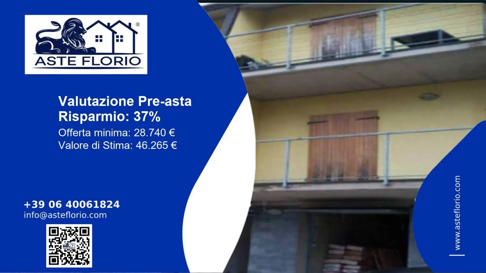 Appartamento in asta a Fivizzano