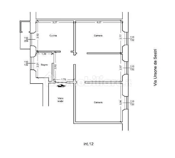 Appartamento in asta a Genova