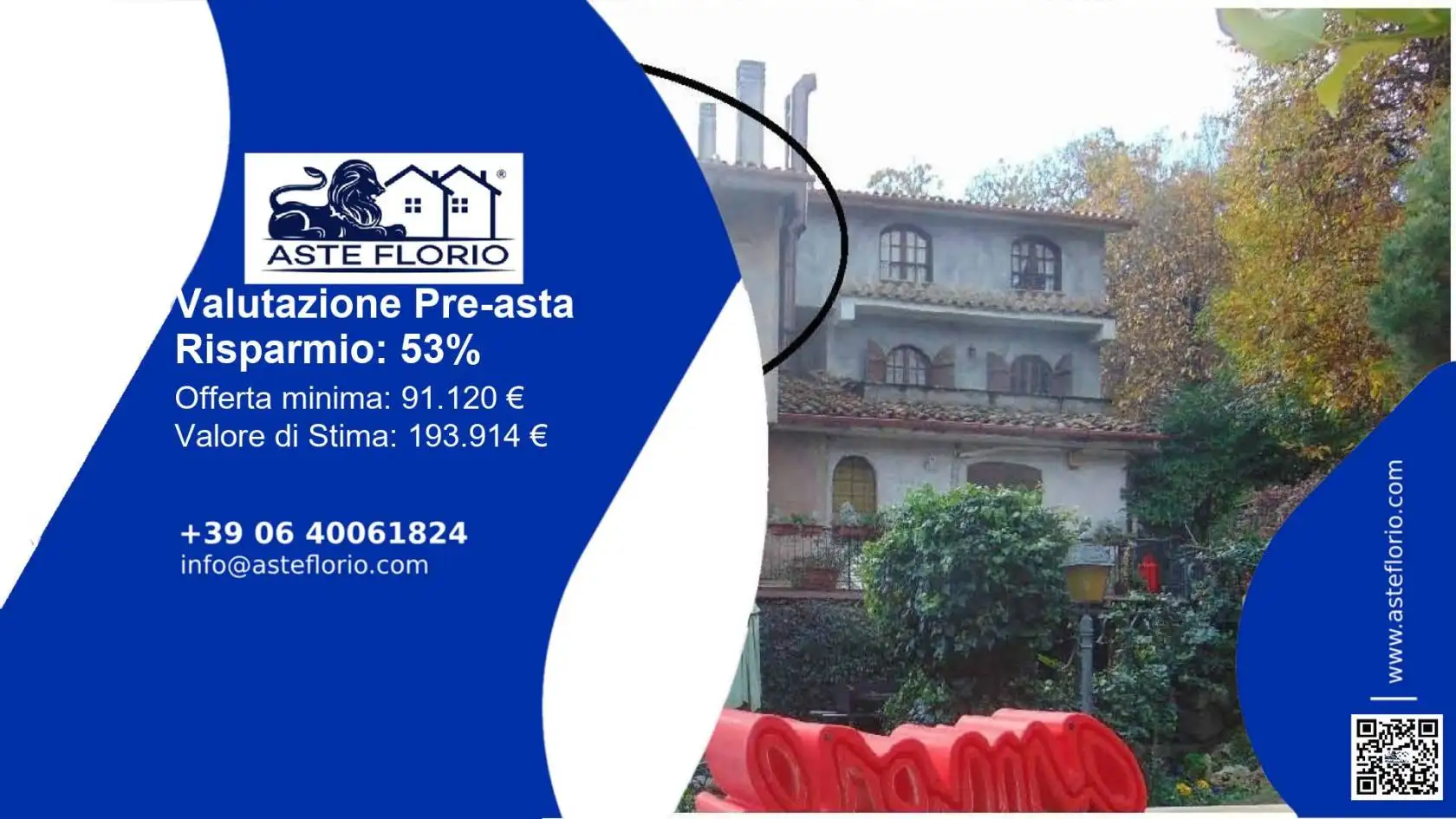 Appartamento in asta a Monte Compatri