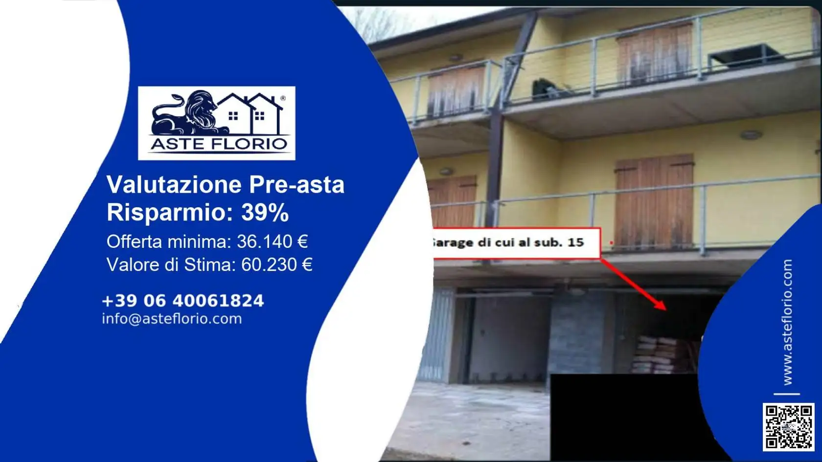 Appartamento in asta a Fivizzano